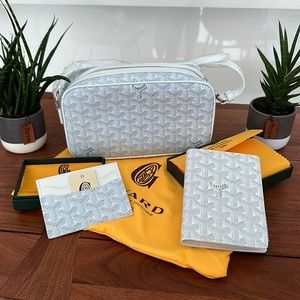 Goyard purse passport holder and wallet